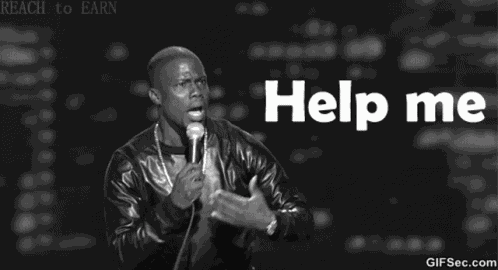 Kevin Hart Help Me GIF