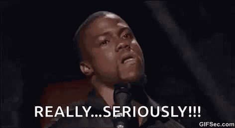 Kevin Hart Really GIF