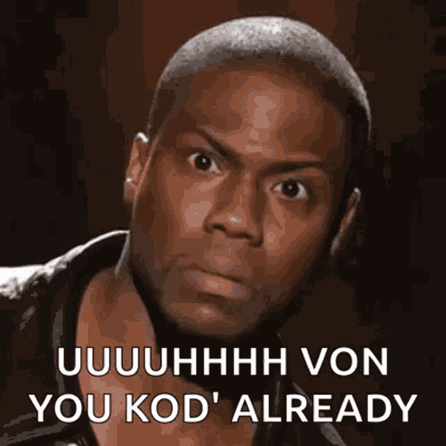 Kevin Hart Stare GIF