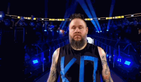 Kevin Owens Scream 2024 Bash In Berlin Entrance GIF