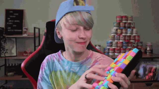 Keyboard Chloe Donald GIF