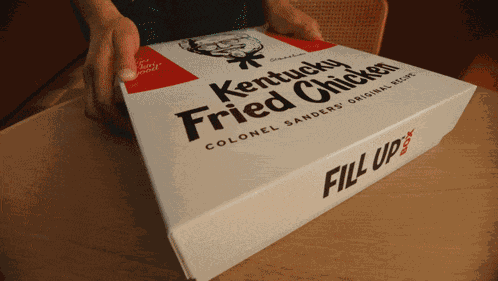 Kfc 20 Dollar Fill Up Box GIF