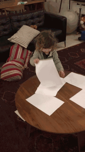 Kid Busy GIF