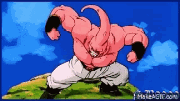 Kid Buu Majin Boo GIF