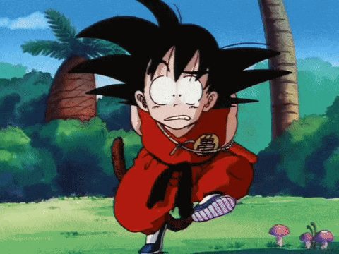 Kid Goku Dancing GIF