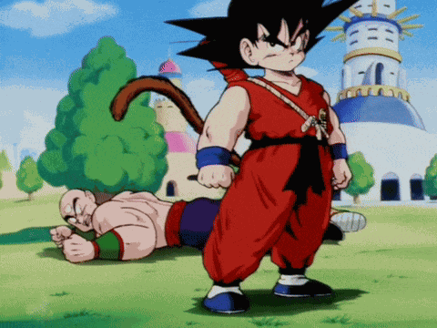 Kid Goku Goku Serious GIF