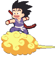 Kid Goku Sticker