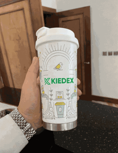 Kiedex Coffee Mug GIF