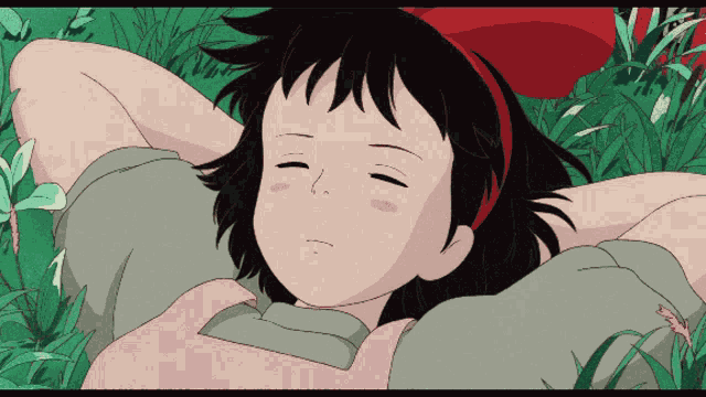 Kikis Delivery Service Sleep GIF