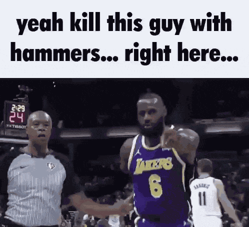 Kill This Guy With Hammer GIF
