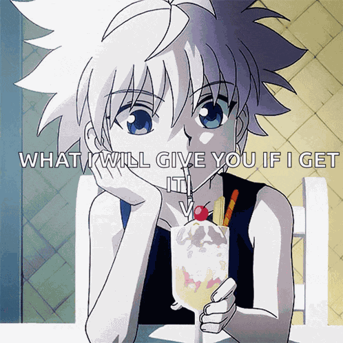 Killua Zoldyck GIF