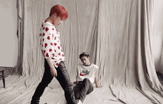 Kim Hongjoong Park Seonghwa GIF