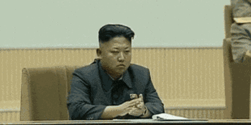 Kim Jong Un Clapping GIF