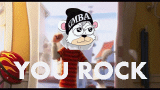 Kimba Crypto GIF