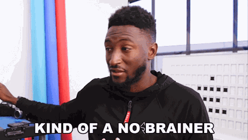 Kind Of A No Brainer Marques Brownlee GIF