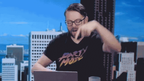 Kinda Funny Typing GIF