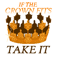 King Crown Sticker