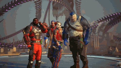 King Shark Captain Boomerang GIF