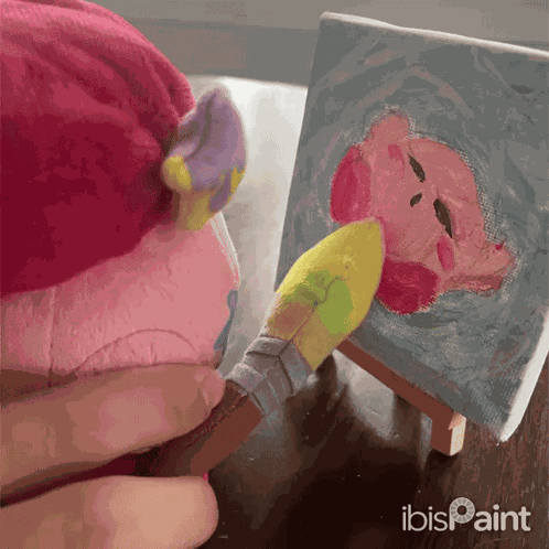 Kirby Artist Kirby GIF