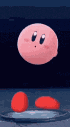 Kirby Fortnite Default Dance GIF