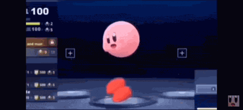 Kirby Fortnite GIF