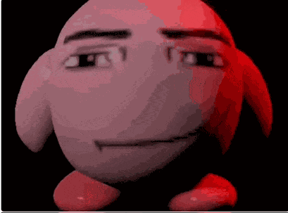 Kirby Man Face Meme
