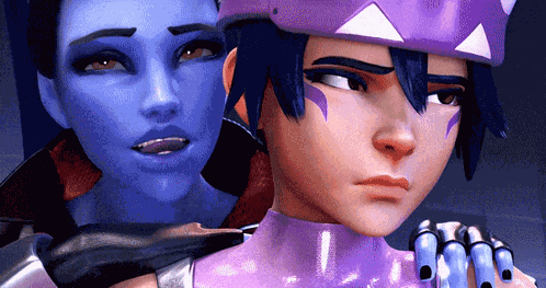 Kiriko Purple GIF