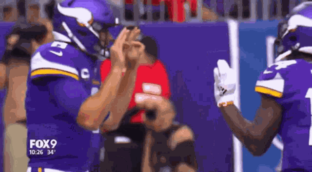 Kirk Cousins Vikings GIF