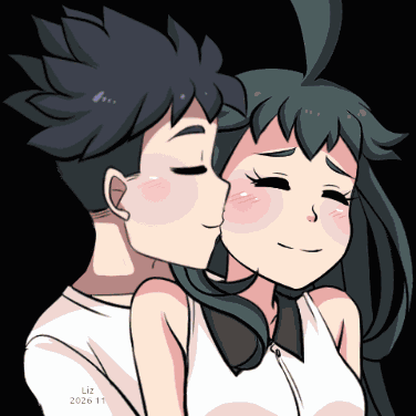 Kiss Anime GIF