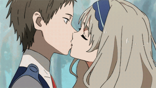 Kiss Anime GIF
