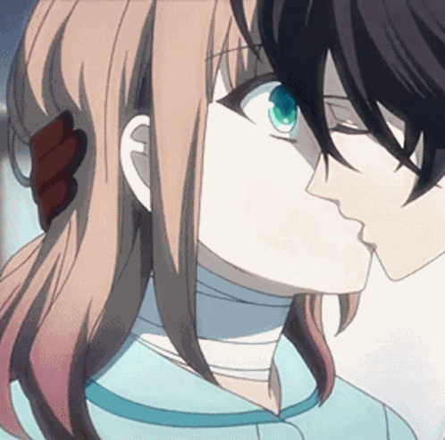 Kiss Anime GIF