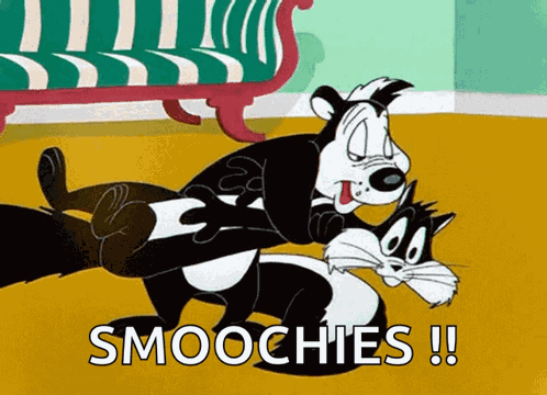 Kiss Cartoon GIF