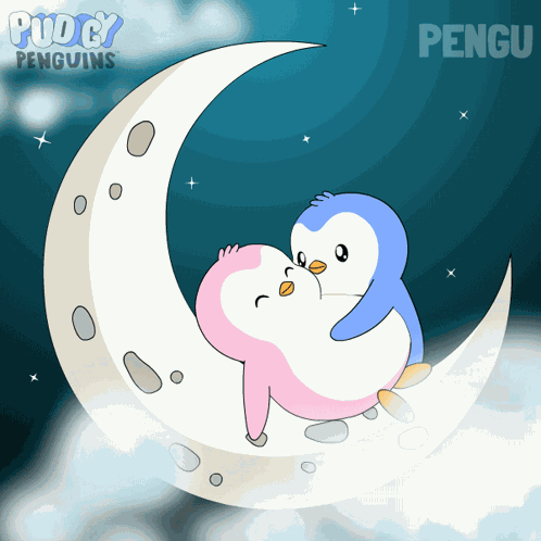 Kiss Cuddle GIF