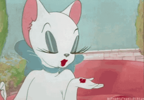 Kiss Flying GIF