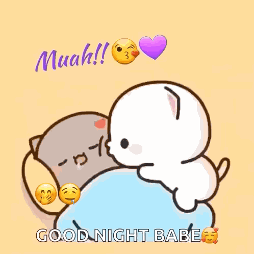 Kiss Goma Peach GIF
