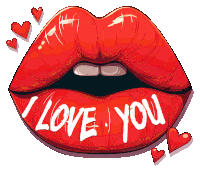 Kiss Kiss Love Sticker
