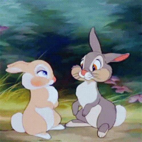 Kisses Bunny GIF