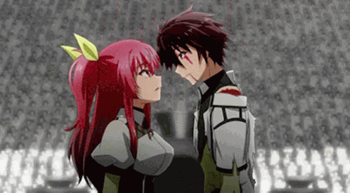 Kissing Couple GIF