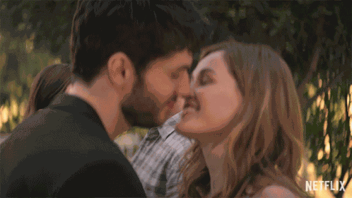Kissing James Scully GIF