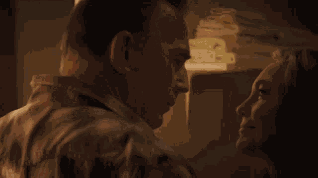 Kissing Kevin Costner GIF