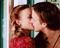 Kissing Kissing Couple GIF
