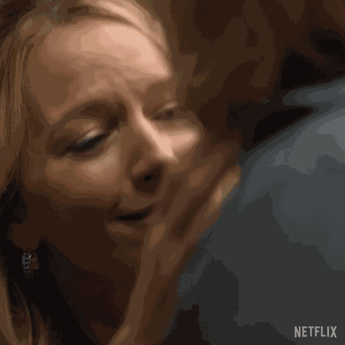 Kissing Lorna Crane GIF
