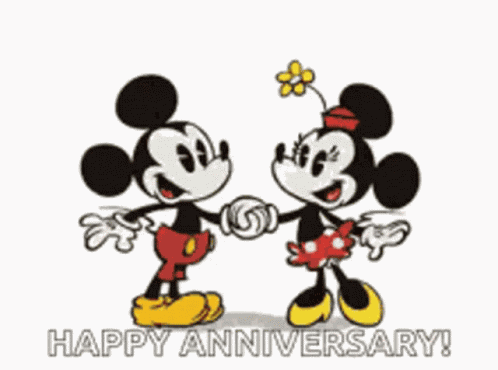 Kissing Mickey GIF