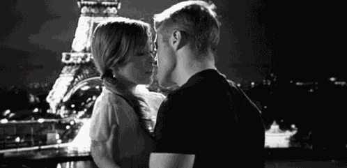 Kissing Paris GIF