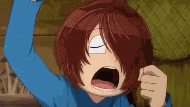 Kitaro Yawn GIF