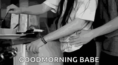 Kitchen Hug GIF