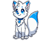 Kitsune Cute Sticker