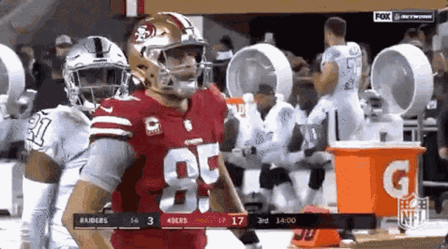 Kittle Christmas GIF