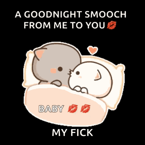 Kitty Kisses GIF