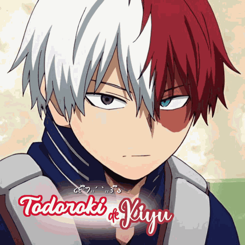 Kiyu Dropeo A Shoto Shoto Todoroki GIF